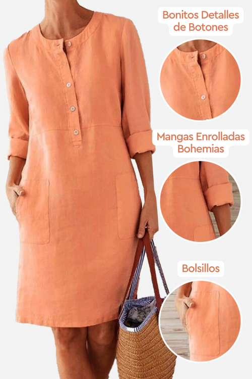 Clase Atemporal: Vestido de Algodón