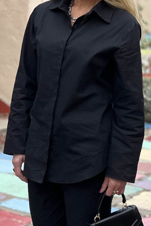 Conjunto de camisa oversize 100% algodón y pantalón de pata ancha