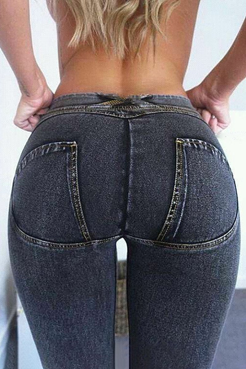 Jean Push Up Cintura Baja