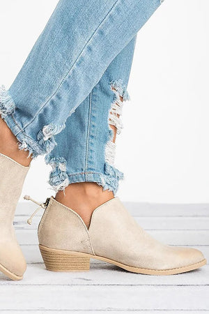 Botines de Corte Occidental