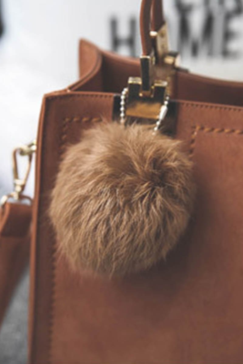 Bolsa con Asas Pom Pom