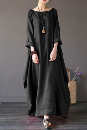 Vestido Largo Estilo Bohemio