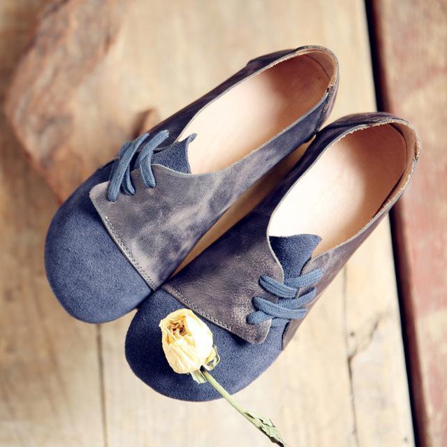 Retro Leather Shoes-Loosely Store